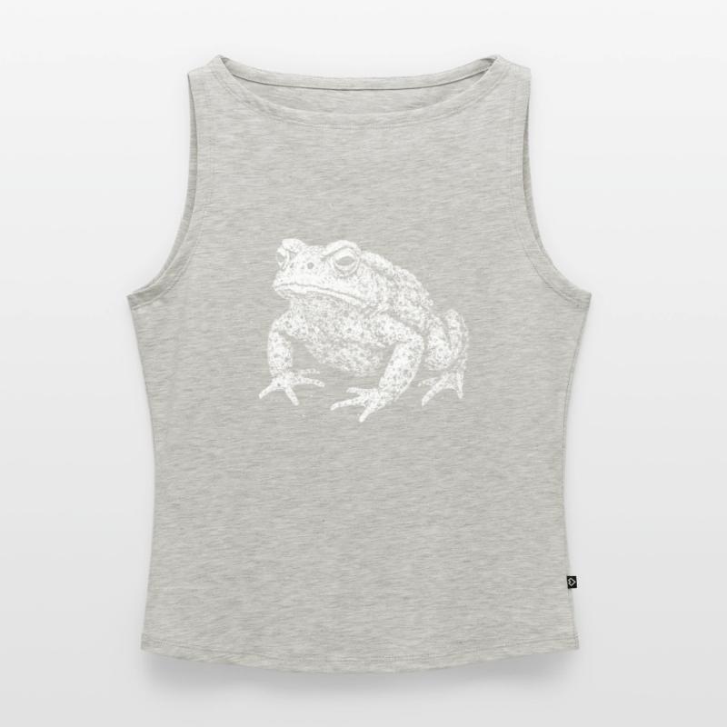 Crapaud Débardeur femme à encolure bateau bio