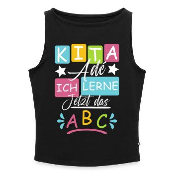 Daycare graduates 2026 - Women’s Organic Boat Neck Tank Top - heather grey - Front - Selfina (174cm)