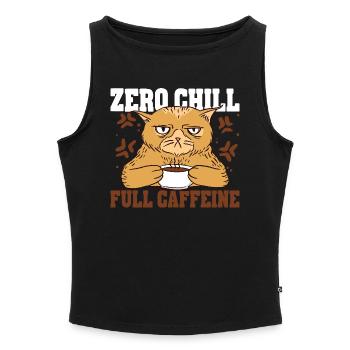 Energy Drink - Frauen Organic Tank Top mit U-Boot-Ausschnitt - Schwarz - Vorne - Selfina (174cm)