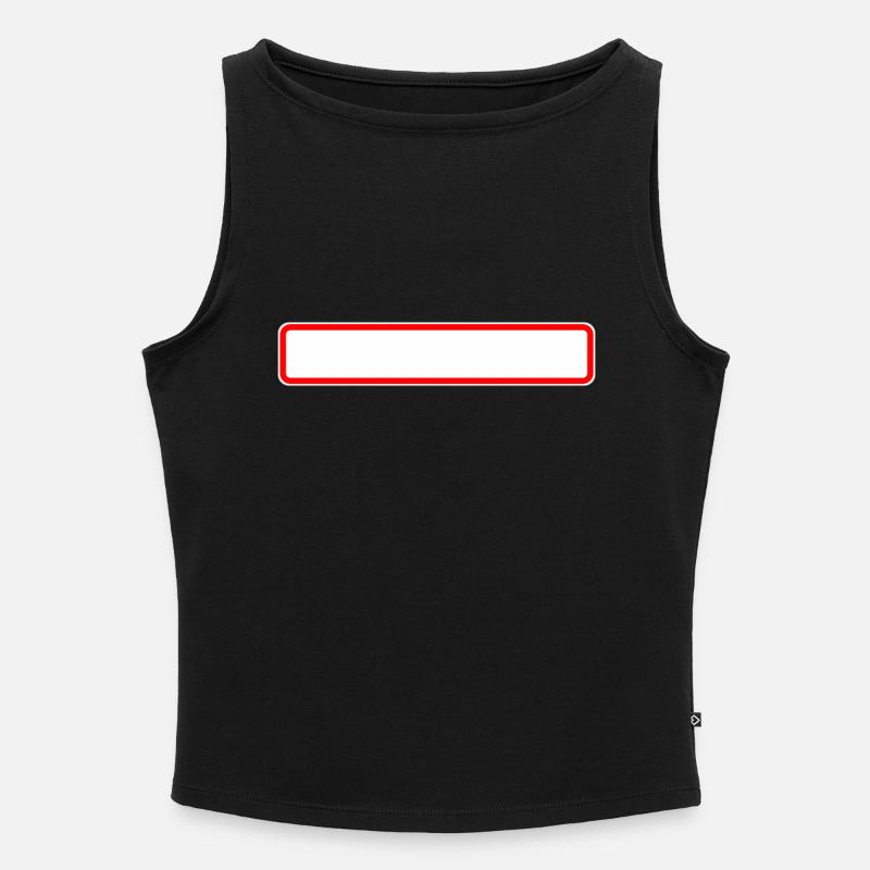 Stadt-Panel, Jungfrau - Frauen Organic Tank Top mit U-Boot-Ausschnitt - Schwarz