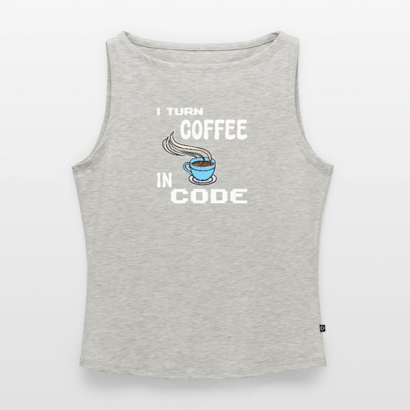Developer Computergeek Statement Programmer Women’s Organic Boat Neck Tank Top