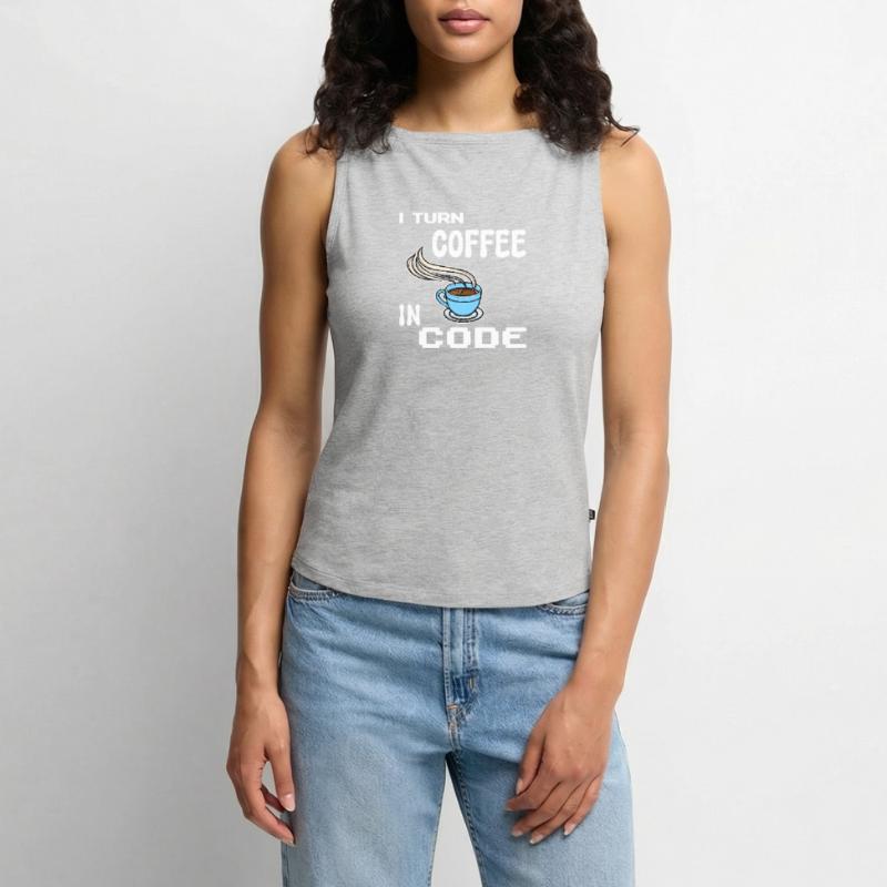 Developer Computergeek Statement Programmer Women’s Organic Boat Neck Tank Top