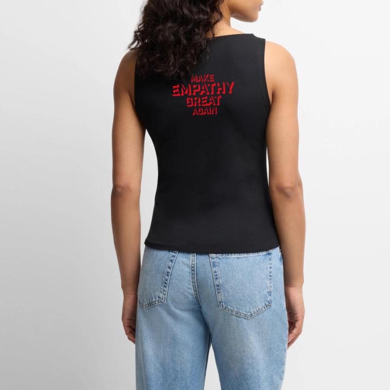 Make Empathy Great Again Politisch Statement Hoffn Frauen Organic Tank Top mit U-Boot-Ausschnitt