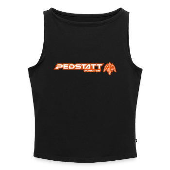 Pedstatt_LogoMashup_006 - Frauen Organic Tank Top mit U-Boot-Ausschnitt