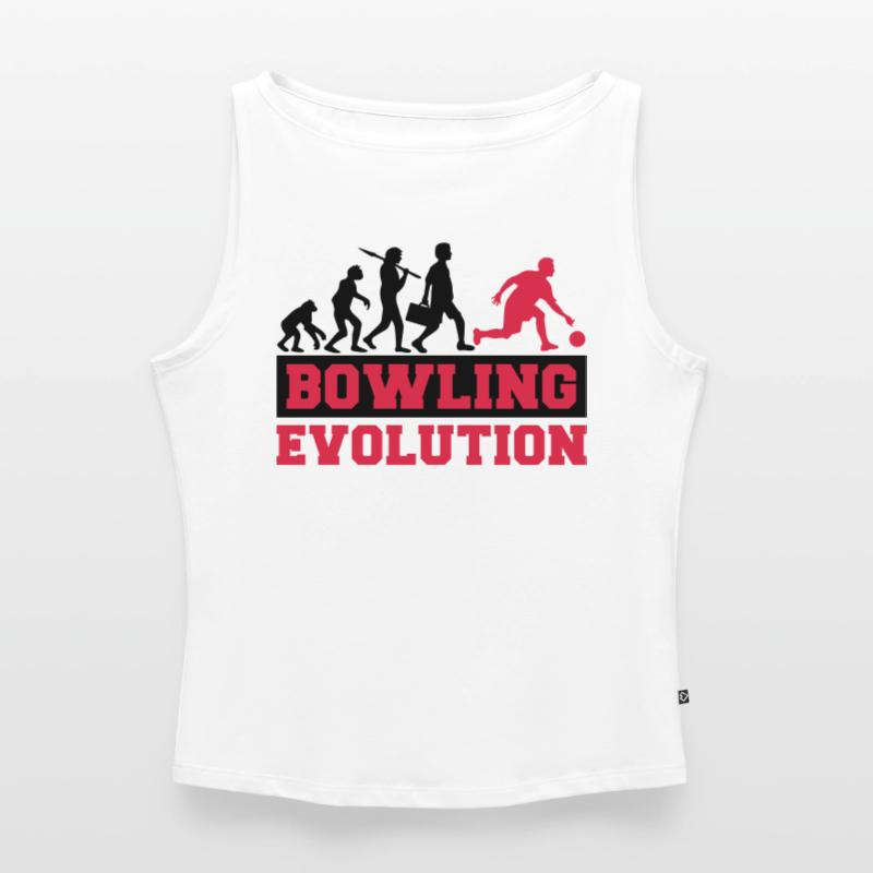 Bowling Evolution Débardeur femme à encolure bateau bio
