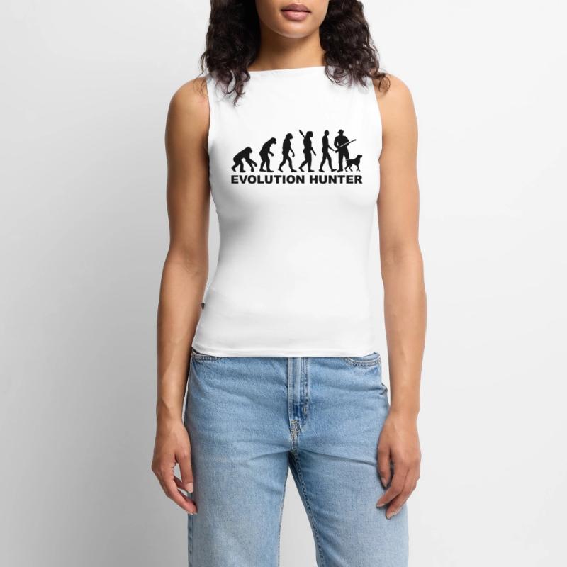 Evolution Hunter Débardeur femme à encolure bateau bio