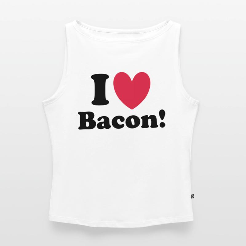 Bacon Women’s Organic Boat Neck Tank Top