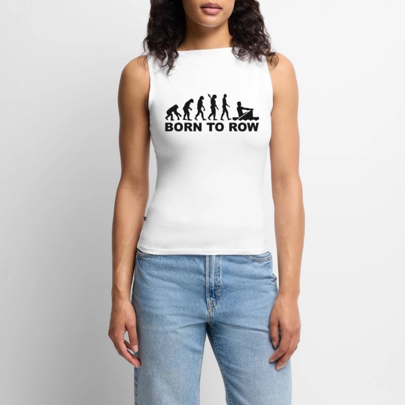 Evolution Rowing Women’s Organic Boat Neck Tank Top