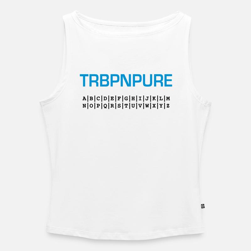 trbpnpure - geocacher - Frauen Organic Tank Top mit U-Boot-Ausschnitt - Weiß