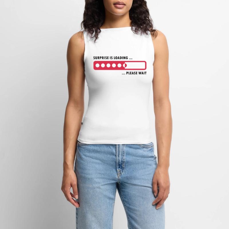 surprise is loading Women’s Organic Boat Neck Tank Top
