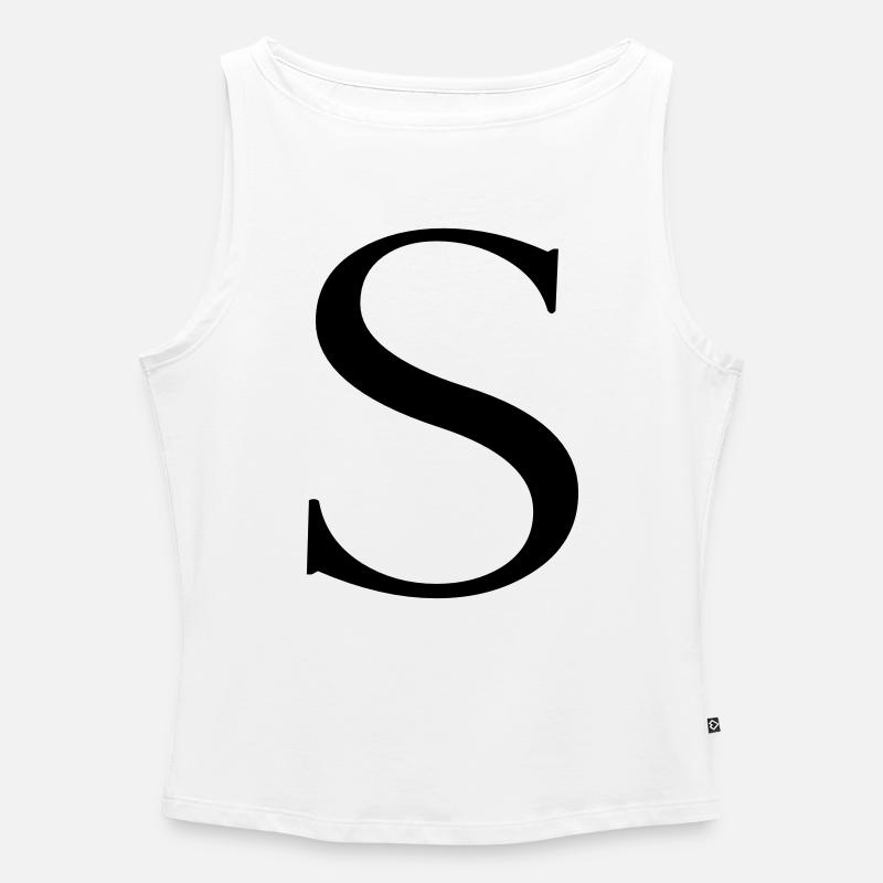 s - Frauen Organic Tank Top mit U-Boot-Ausschnitt - Weiß