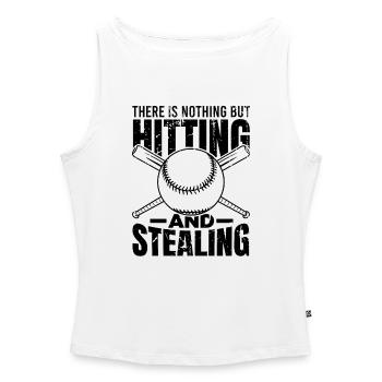 Batter Spruch - Frauen Organic Tank Top mit U-Boot-Ausschnitt - Weiß - Vorne - Selfina (174cm)