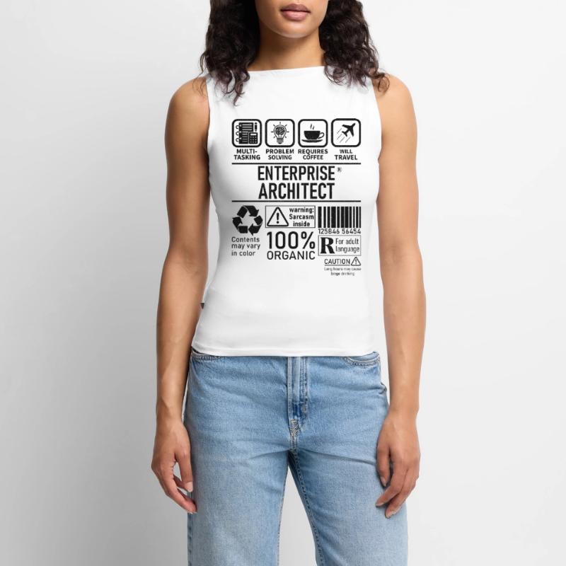 Enterprise Architect multi tasking problem solving Frauen Organic Tank Top mit U-Boot-Ausschnitt