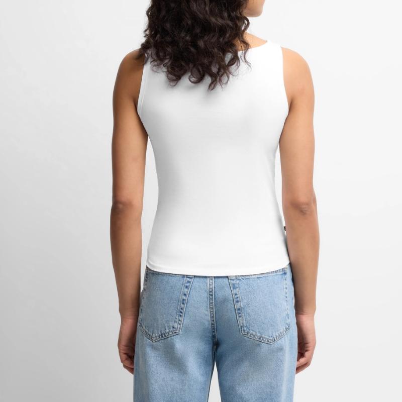 Code Is Not Neutral - Ethical Coder Statement Women’s Organic Boat Neck Tank Top