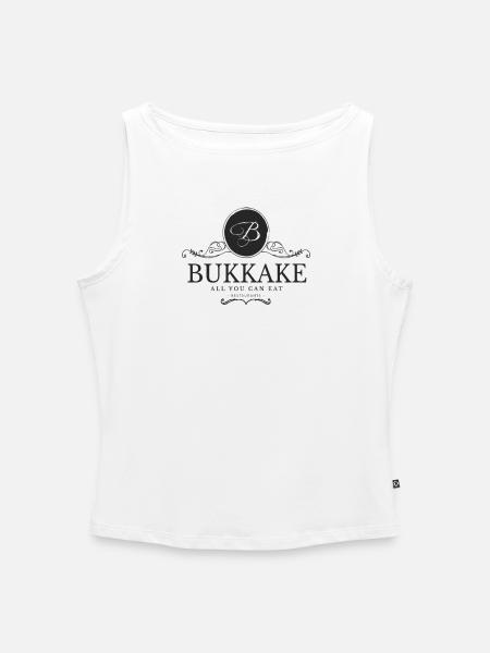 Bukkake - Frauen Organic Tank Top mit U-Boot-Ausschnitt - Weiß