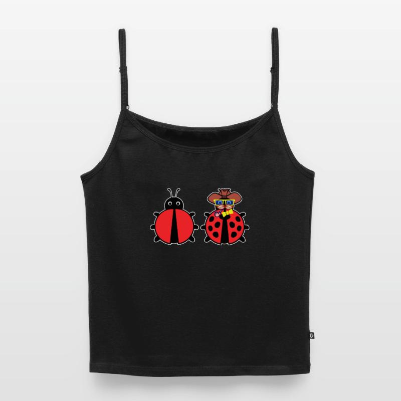 Bugs Bugfixing Debug Developer Computergeek Women's Premium Organic Spaghetti Strap Top