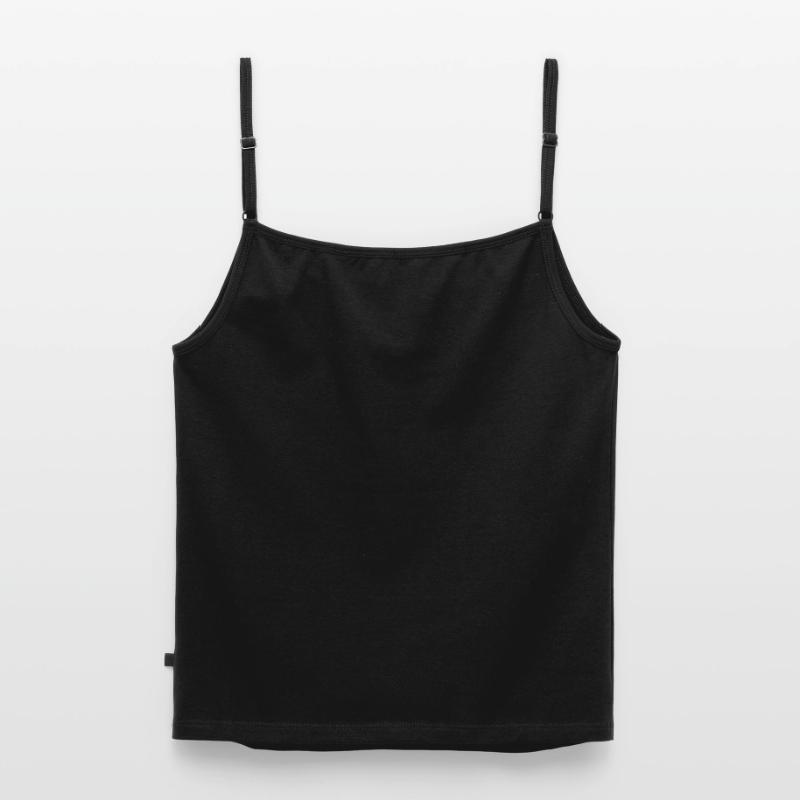 DAD 8-Bit Code Nerd Pixel Terminal Retro Women's Premium Organic Spaghetti Strap Top