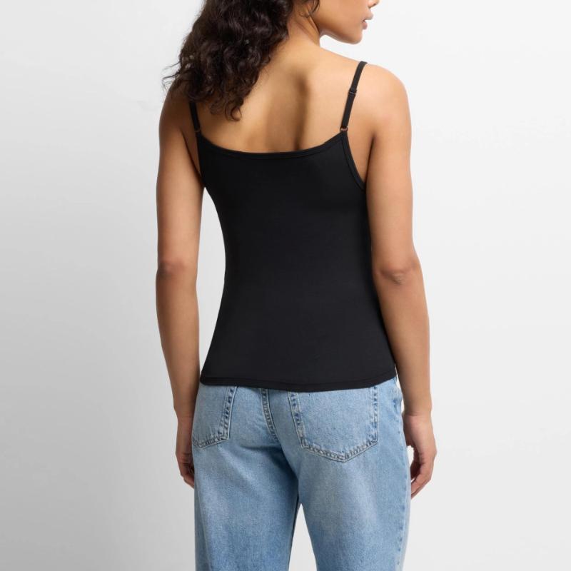 DAD 8-Bit Code Nerd Pixel Terminal Retro Women's Premium Organic Spaghetti Strap Top