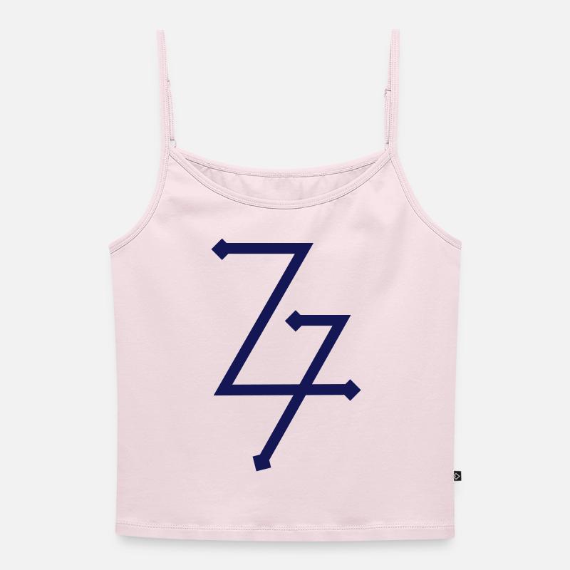 Lead # 1 - Women's Premium Organic Spaghetti Strap Top - powder pink