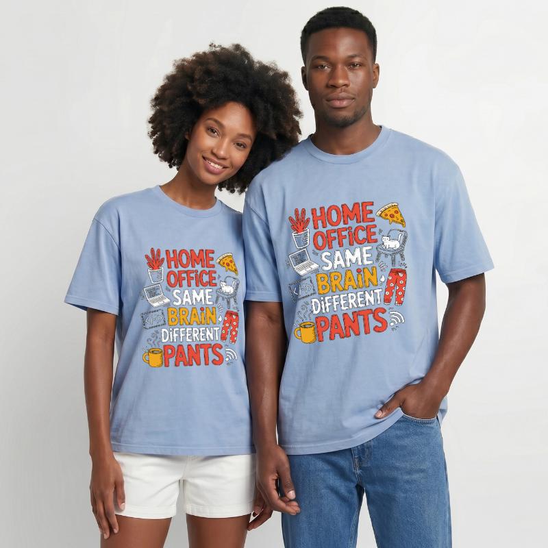 Remote Developer Home Office Same Web Developer Oversized Unisex Premium Acid-Washed T-Shirt
