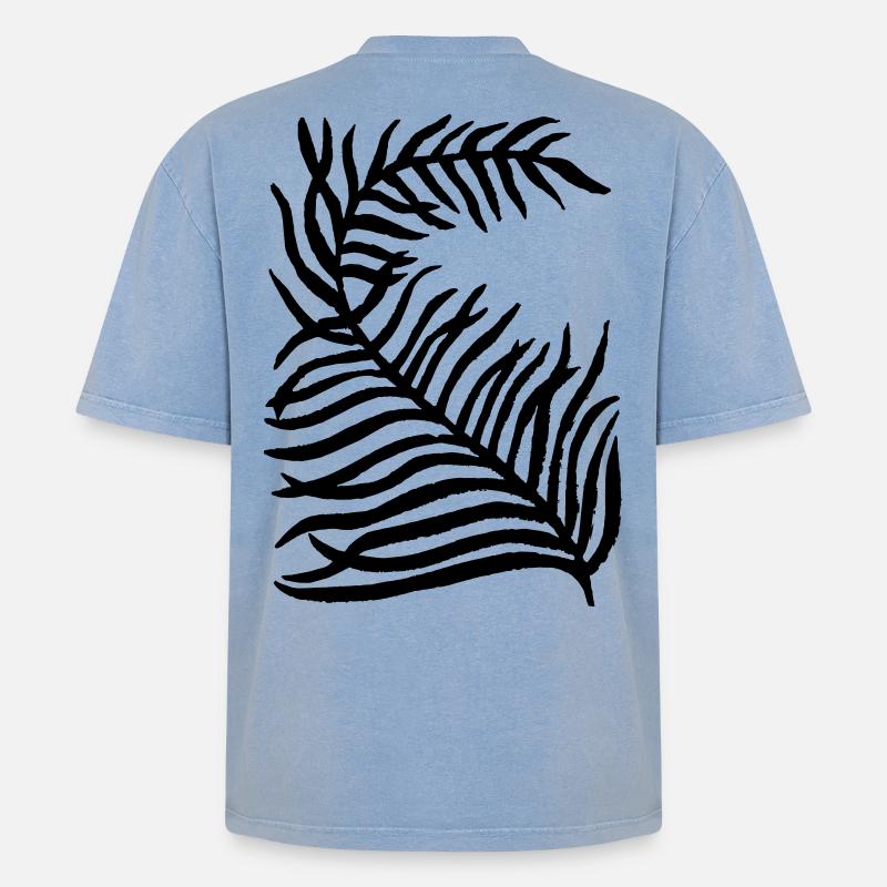 Planter - T-shirt Premium unisexe oversize acid-washed - bleu délavé acide