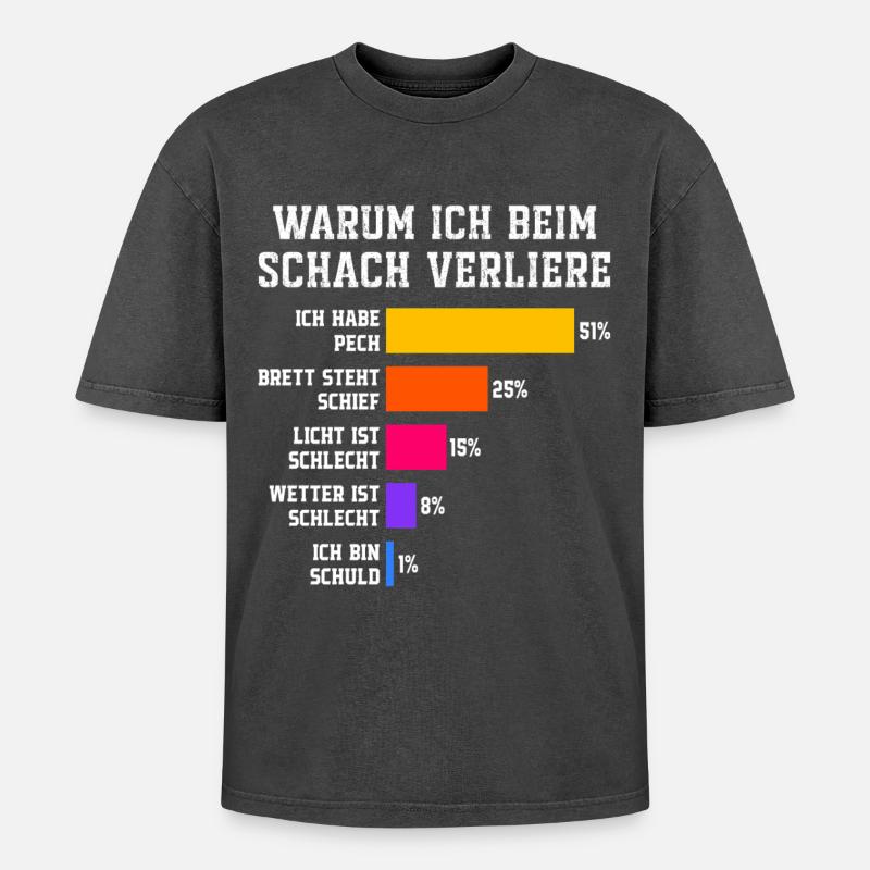 Why I lose at squash Squash - Oversized Unisex Premium Acid-Washed T-Shirt - acid washed black