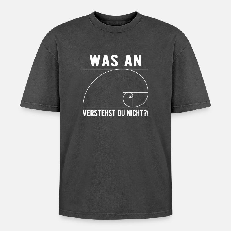 Informatiker Programmierer Computer Spruch Geek  - Oversized Unisex Premium Acid-Washed T-Shirt - Schwarz Acid Wash