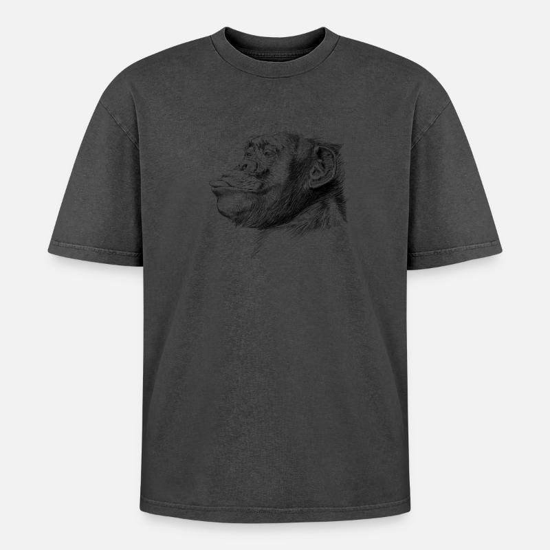 Affe - Oversized Unisex Premium Acid-Washed T-Shirt - undefined