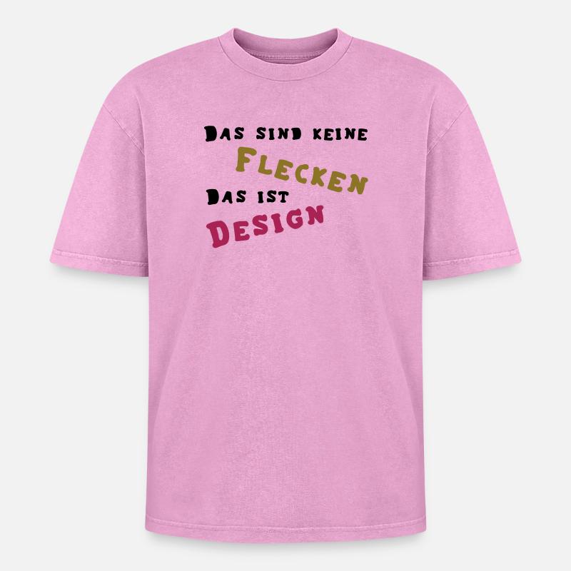 Spots - Conception - T-shirt Premium unisexe oversize acid-washed - rose délavé acide