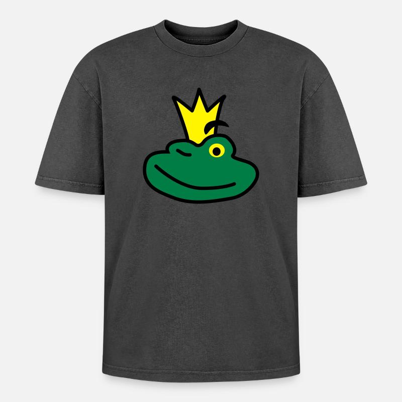 Der Prinz - Oversized Unisex Premium Acid-Washed T-Shirt - undefined