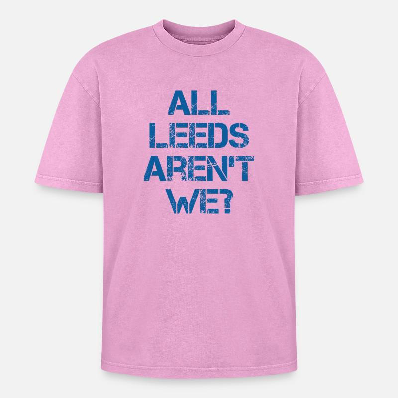 UNE LOI - T-shirt Premium unisexe oversize acid-washed - rose délavé acide