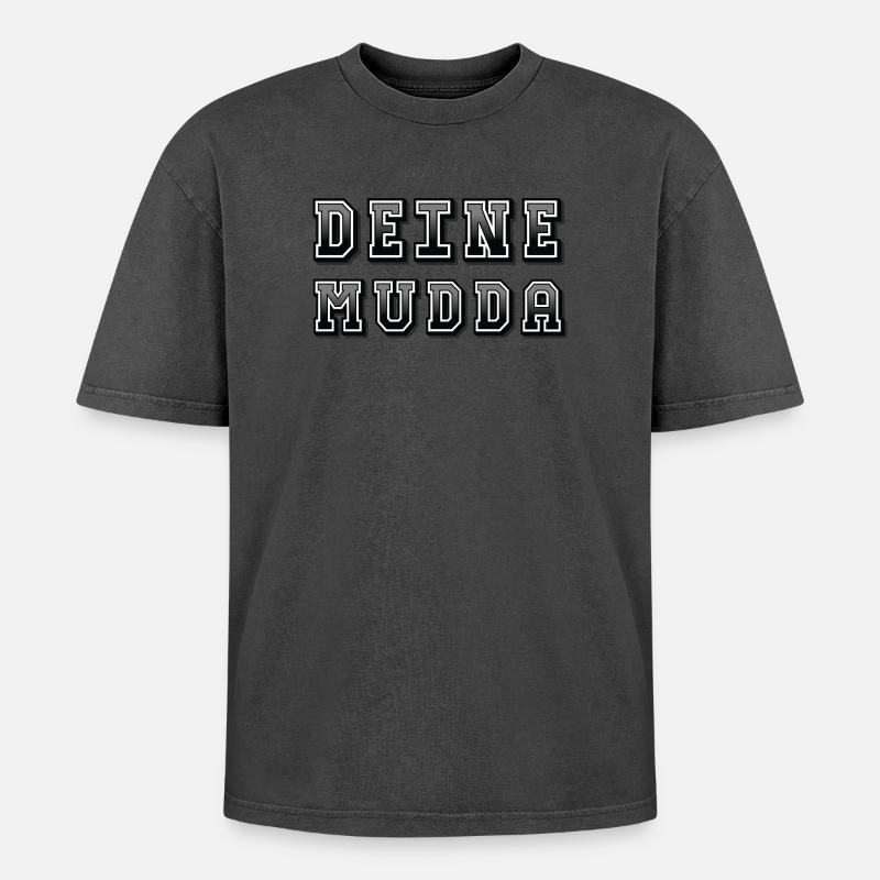 Votre Mudda - T-shirt Premium unisexe oversize acid-washed - rose délavé acide