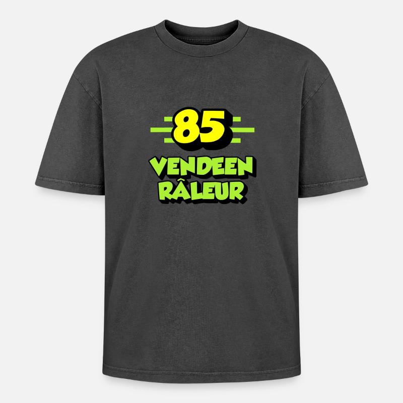 Complaining from the Vendée - Oversized Unisex Premium Acid-Washed T-Shirt - undefined