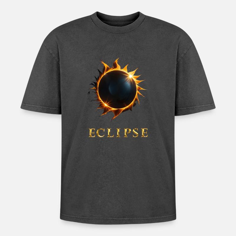 Finsternis - Oversized Unisex Premium Acid-Washed T-Shirt - undefined