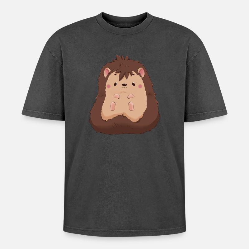 Igel - Oversized Unisex Premium Acid-Washed T-Shirt - undefined