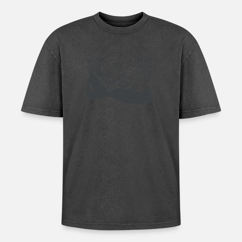 Beta Thought Sneaker Tee - Oversized Unisex Premium Acid-Washed T-Shirt - undefined