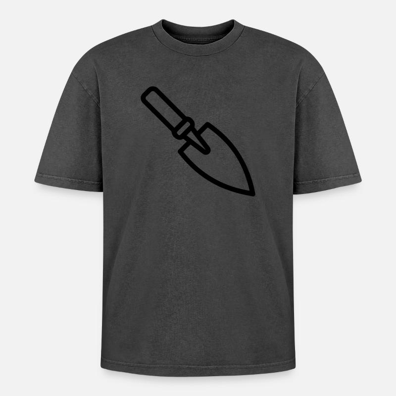 Kelle - Oversized Unisex Premium Acid-Washed T-Shirt - undefined