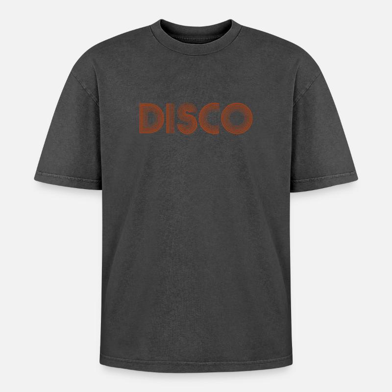 DISCO Tanzen Discokugel - Oversized Unisex Premium Acid-Washed T-Shirt - undefined