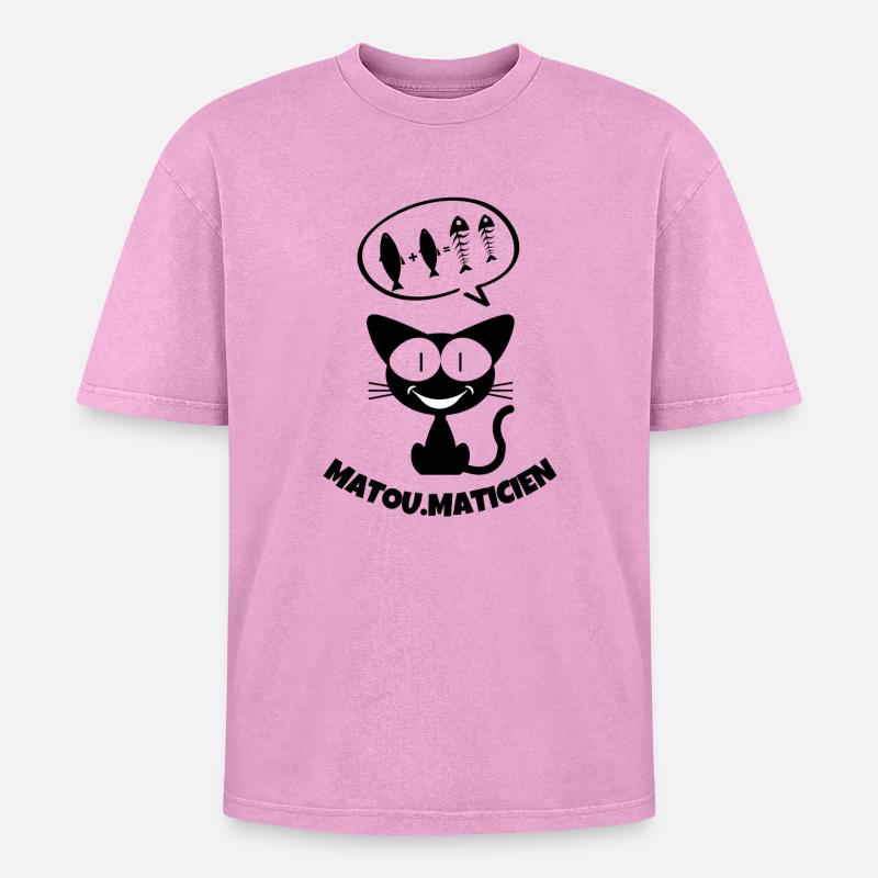 mathematics, mathematician, math fan - Oversized Unisex Premium Acid-Washed T-Shirt - acid washed pink