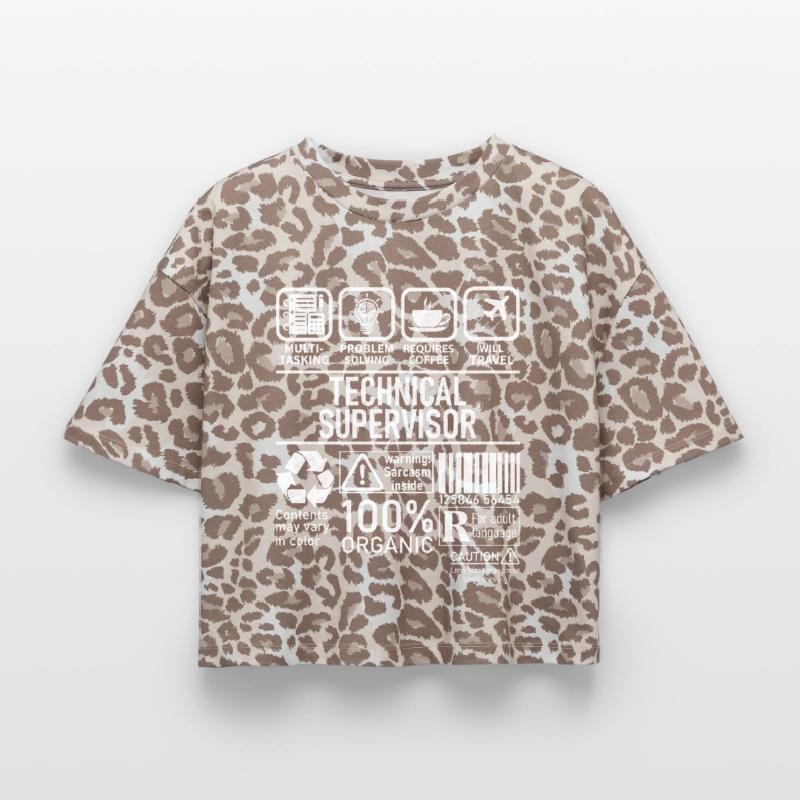 Technical Supervisor multi tasking problem solving Boxy Leo Frauen Premium Organic T-Shirt