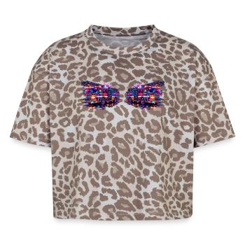 Fire Brigade Vehicle Car - Boxy Leo Women's Premium Organic T-Shirt - Leopard print - Front - AI Model Female 172 dark (172cm)