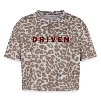 Speeding for creative car owners - Boxy Leo Women's Premium Organic T-Shirt - Leopard print - Front - AI Model Female 172 dark (172cm)
