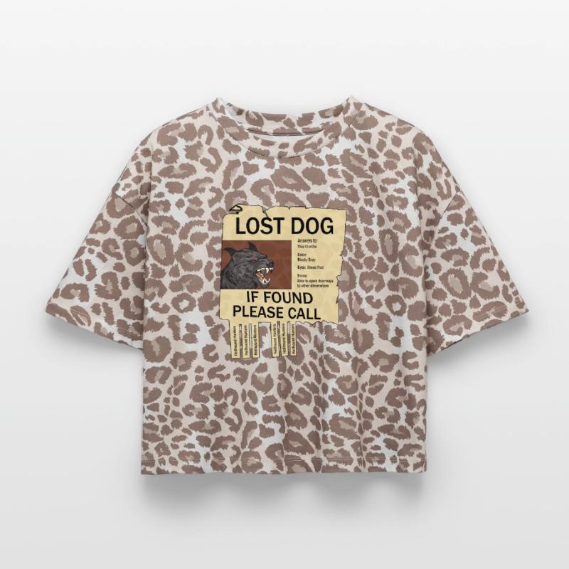 Missing Hellhound Boxy Leo Women's Premium Organic T-Shirt