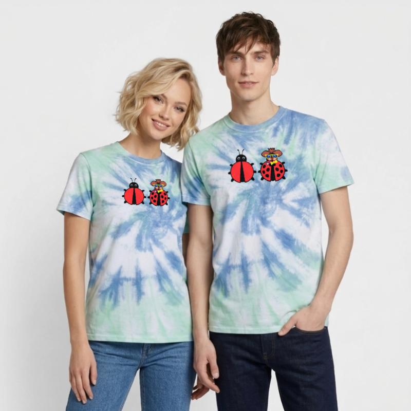Bugs Debug Developer Bugfixing Programmierer Unisex Premium Tie Dye T-Shirt