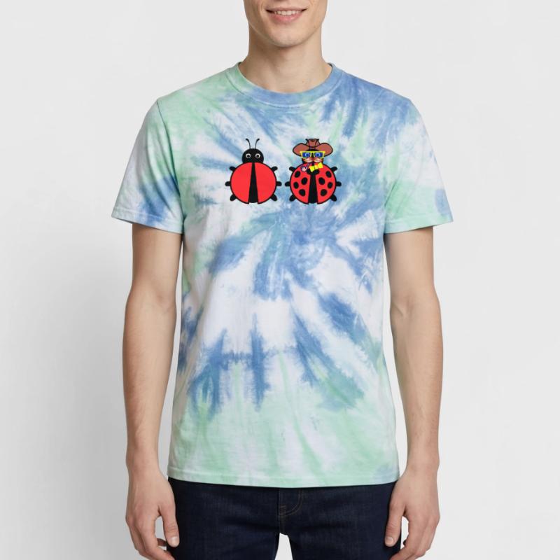 Bugs Debug Developer Bugfixing Programmierer Unisex Premium Tie Dye T-Shirt