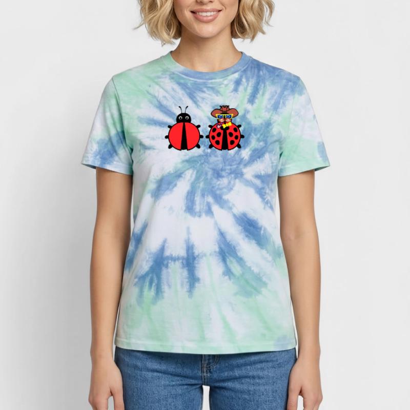 Bugs Debug Developer Bugfixing Programmierer Unisex Premium Tie Dye T-Shirt