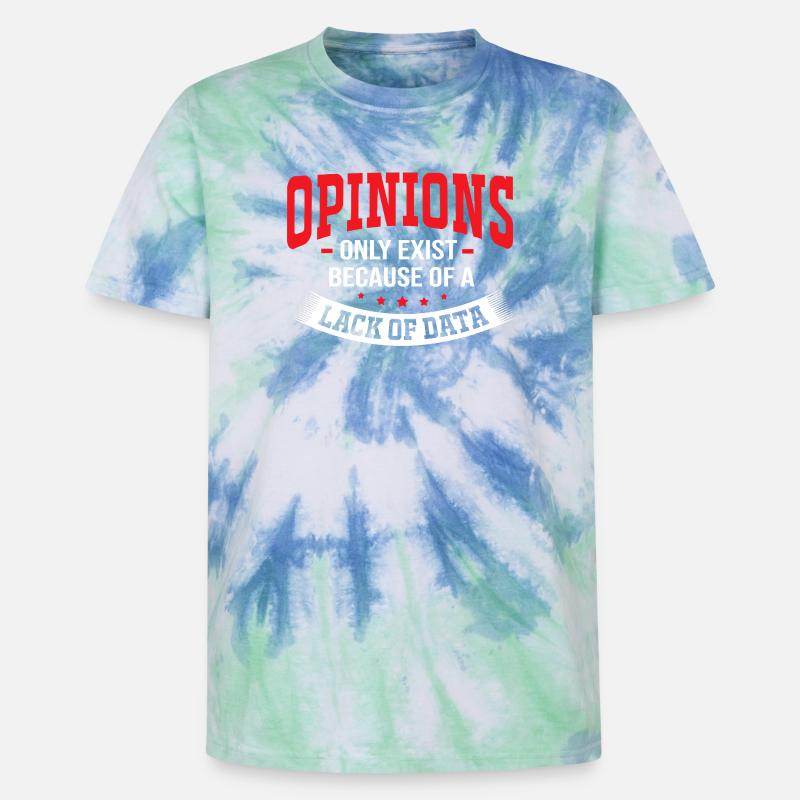 Coder Programmer GPT - Unisex Premium Tie-Dye T-Shirt - Blue Spiral