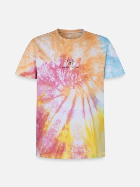 SCRiBBLE OF MiNE "7 Days Edition" - Unisex Premium Tie Dye T-Shirt - Regenbogen-Spirale