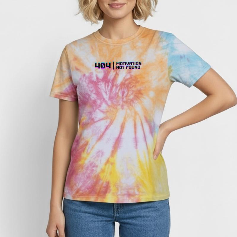 Bugfixing Skripting Dev Computerfreak Developer Unisex Premium Tie Dye T-Shirt