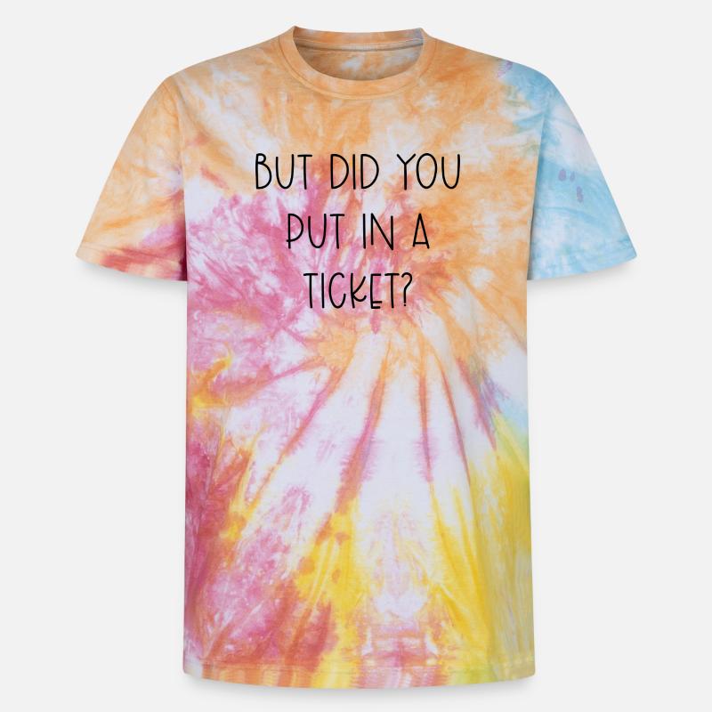 Sjov IT-support Tech Help Desk Billetgave - Unisex Premium tie-dye T-shirt - regnbuespiral